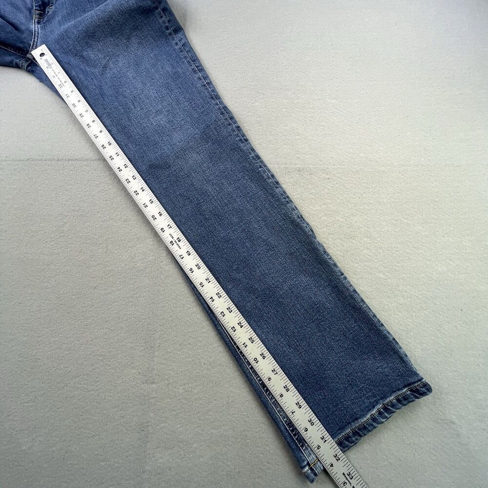Tecovas Slim Straight Jeans Mens 32x32 Blue Denim Western Cowboy Stretch Comfort - Picture 13 of 14